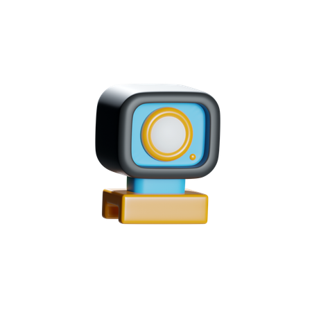 Webcam  3D Icon