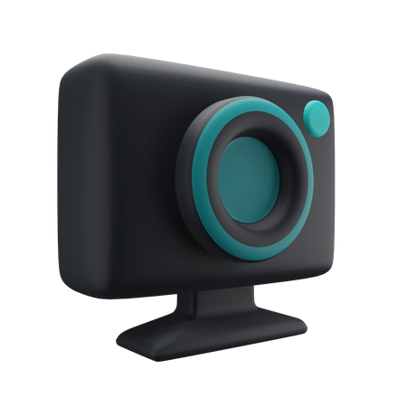 Webcam  3D Icon