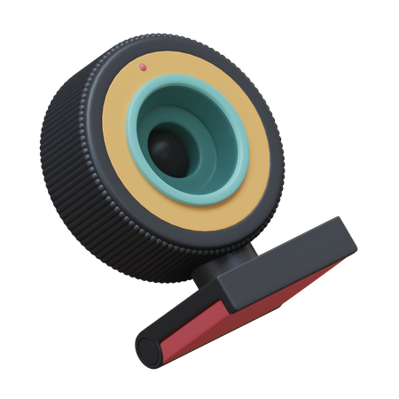 Webcam  3D Icon
