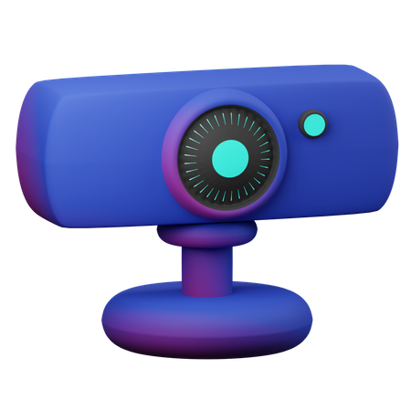 Webcam  3D Illustration