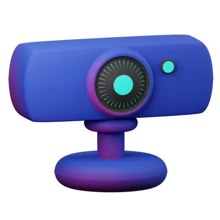 Webcam  3D Illustration