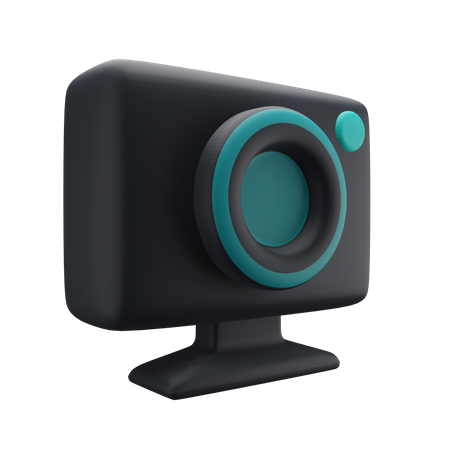 Webcam  3D Illustration