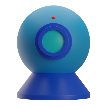 Webcam  3D Illustration