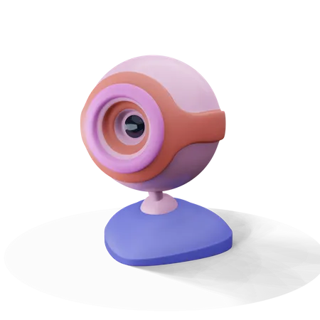 Webcam  3D Illustration