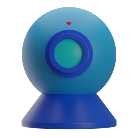 Webcam 3D Illustration