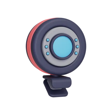 Webcam Icon Concept 3D Illustration