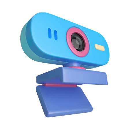 Webcam  3D Icon