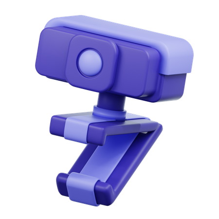 Caméra webcam  3D Icon