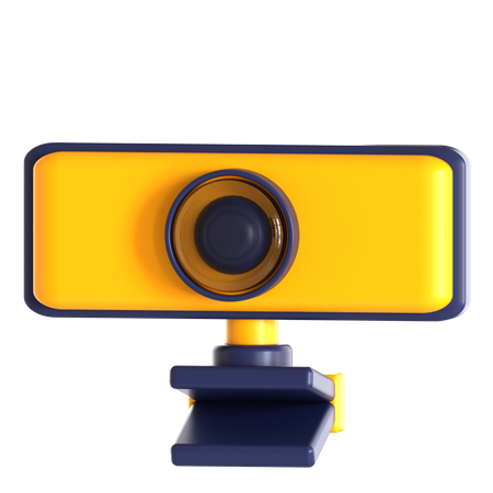 Webcam Camera  3D Icon