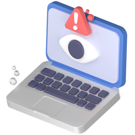 Webcam hackeada  3D Icon