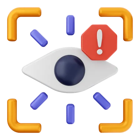 Protection de sécurité webcam  3D Icon