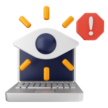 Protection de sécurité webcam  3D Icon