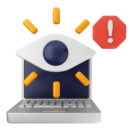 Protection de sécurité webcam  3D Icon