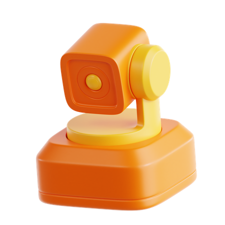 Webcam vidéosurveillance  3D Icon