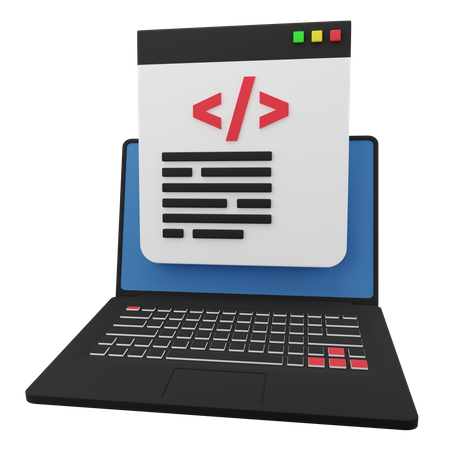 Webcodierung  3D Icon