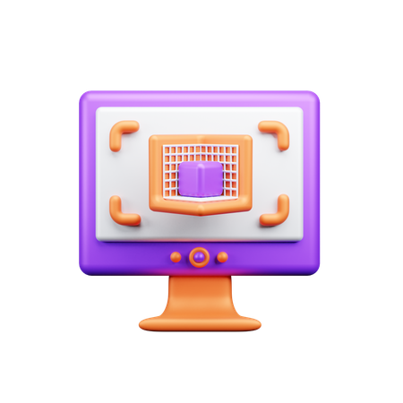 Web Design  3D Icon