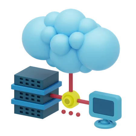 Web-Hosting  3D Icon