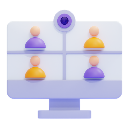 Webinar  3D Icon