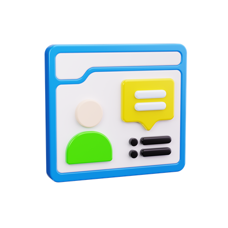 Webinário  3D Icon