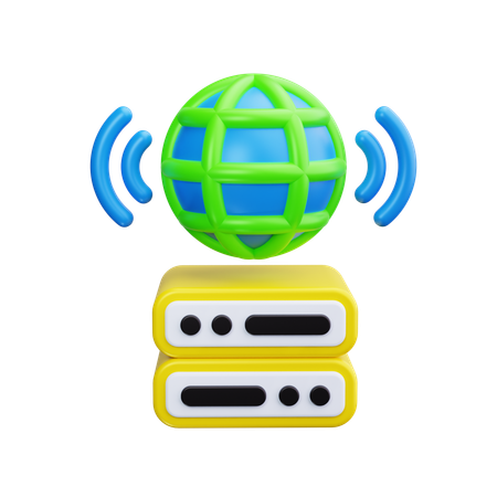 Webserver  3D Icon