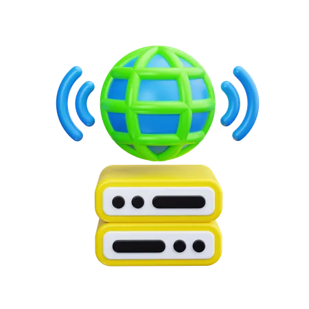 Webserver  3D Icon