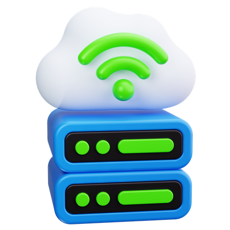 Webserver  3D Icon