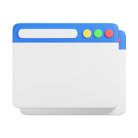 Webseite  3D Icon