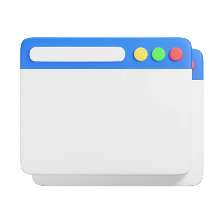 Webseite  3D Icon