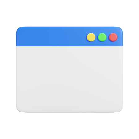 Website  3D Icon