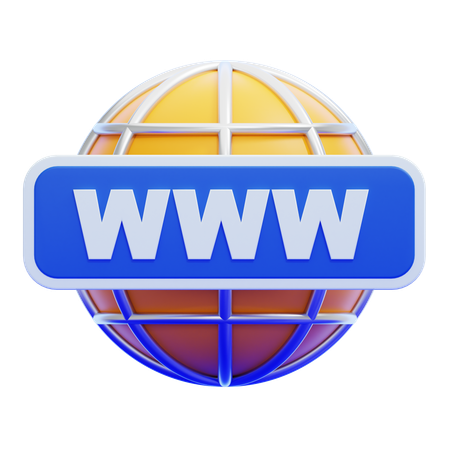 Website  3D Icon