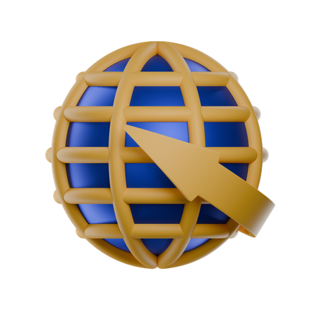 Website  3D Icon