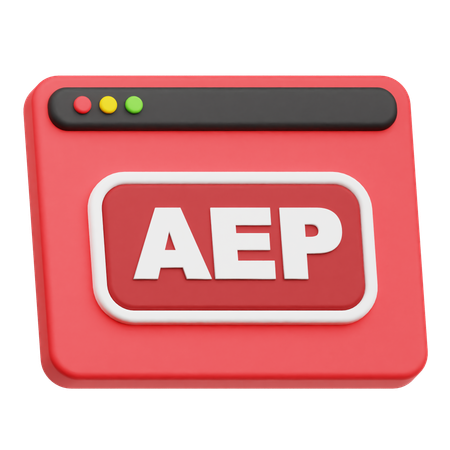 Website Aep  3D Icon