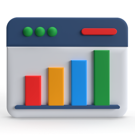 Website Analysis 3D Icon