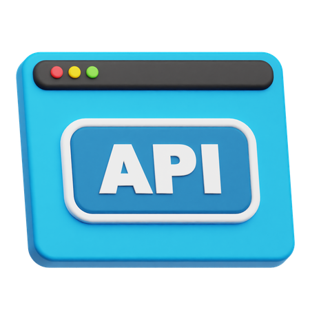 Website Api  3D Icon
