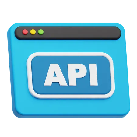 Website Api  3D Icon
