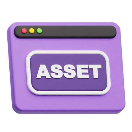 웹사이트 자산  3D Icon