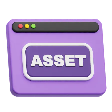 웹사이트 자산  3D Icon