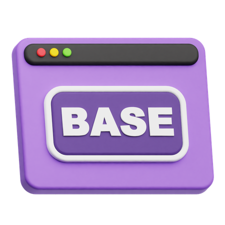 웹사이트 기반  3D Icon