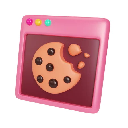 This Is A Cookie Icon Render 3 D Illustration High Resolution Psd File Isolated On Transparent Background 3D Illustration
