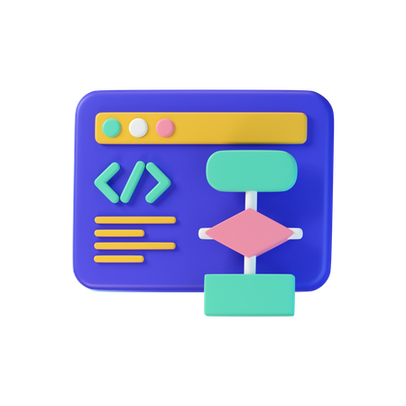 Website Development  3D Icon