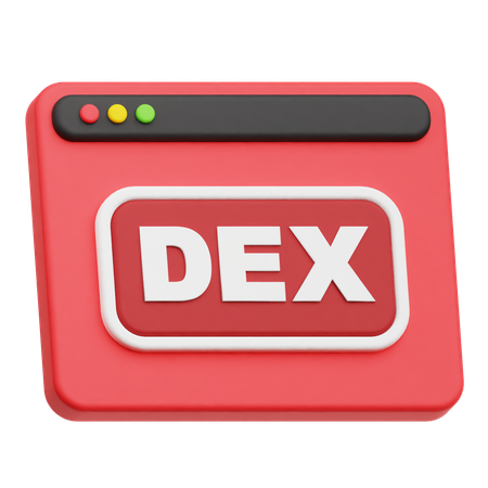 Website Dex  3D Icon