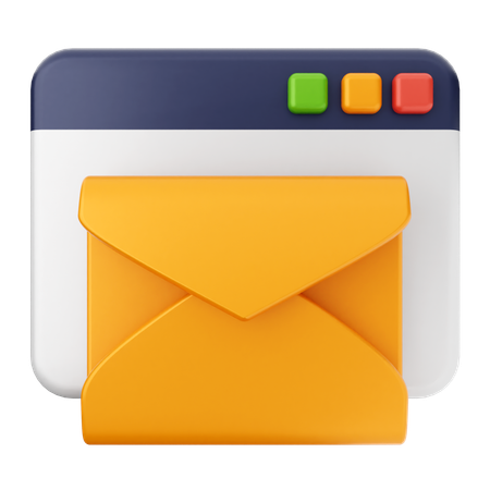 Website-E-Mail  3D Icon