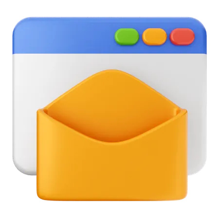 Website-E-Mail  3D Icon