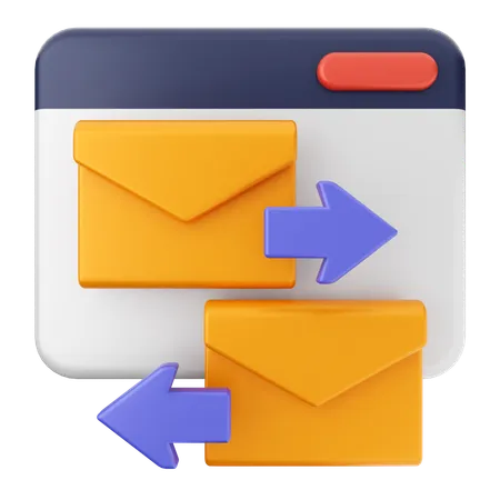 Website-E-Mail  3D Icon