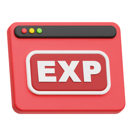 Website-Exp  3D Icon