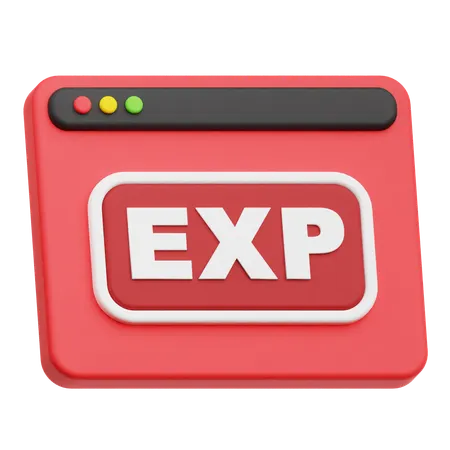 Website-Exp  3D Icon