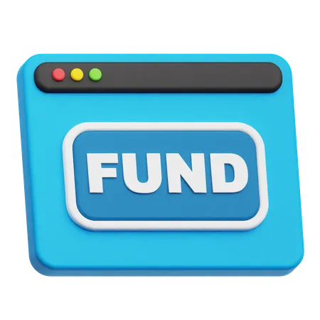 Website Fund  3D Icon