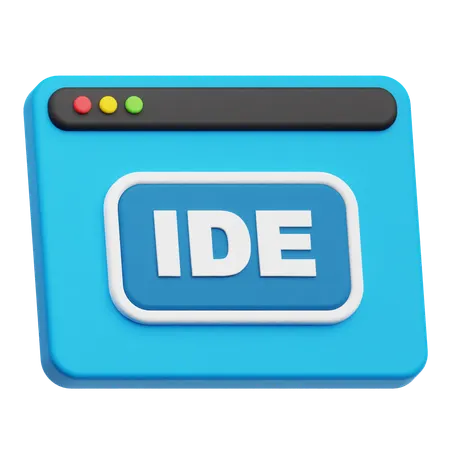 Website Ide  3D Icon