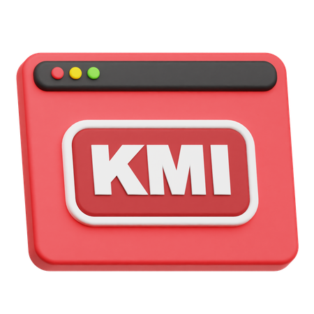 Website kmi  3D Icon