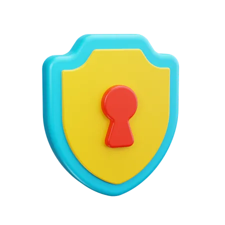 Website Lock  3D Icon